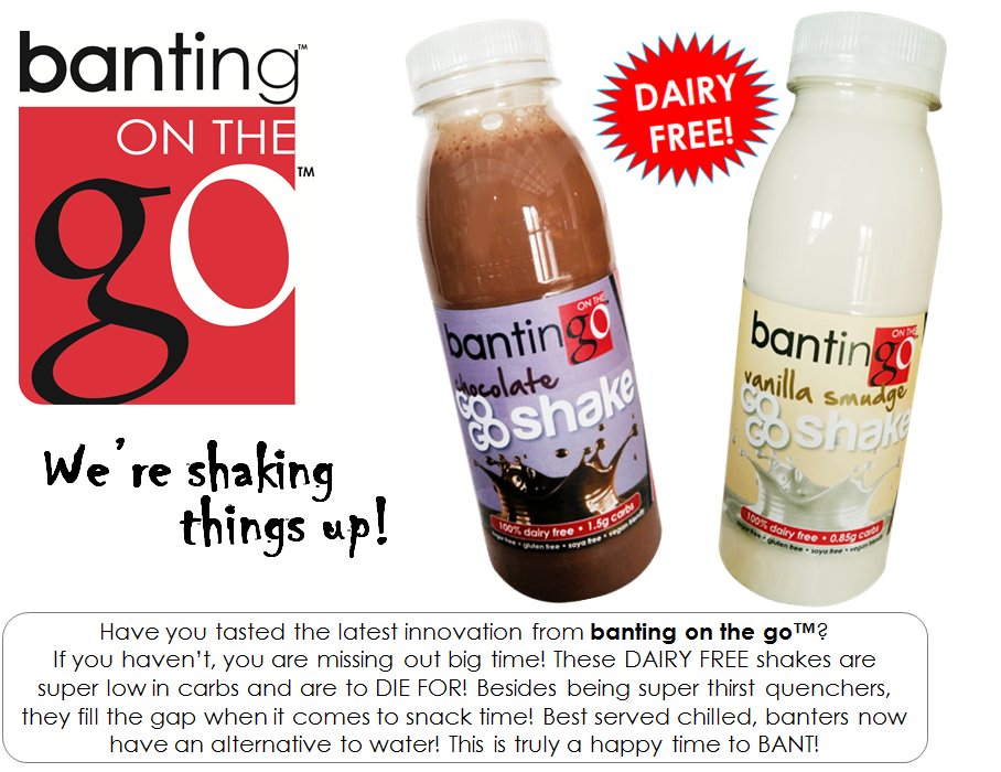 banting on the go™ on Twitter "SHAKE TO ACTIVATE! Have you tried our