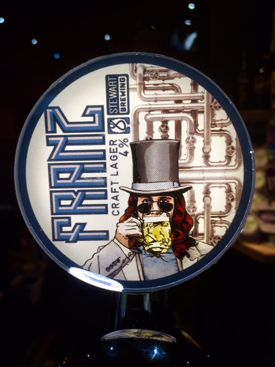 Brand new, fantastic craft lager from <a href="/StewartBrewing/">StewartBrewing</a> installed. <a href="/TheSLTN/">SLTN</a> #keepitlocal