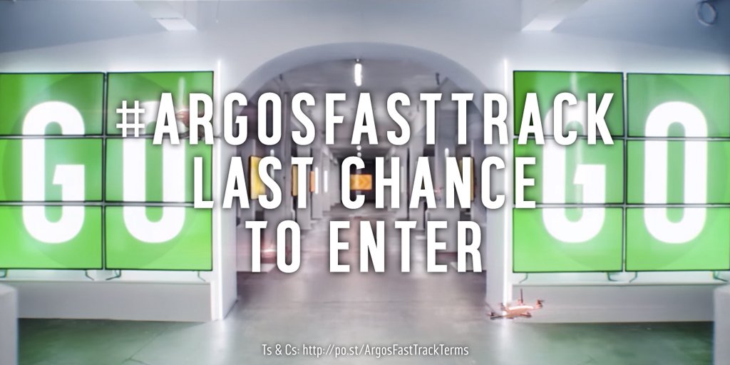 Argos_Online's tweet photo. Final day of our #ArgosFastTrack competition, last chance to win vouchers! RT or use the hashtag to enter. https://t.co/OBsPi6YTqZ
