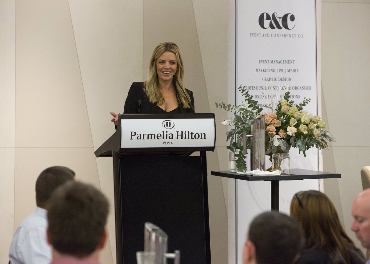 caty_price's tweet photo. A few snaps from MC'ing @eventandconf brekkie yesterday with JK.. Great insights &amp; plenty of laughs! #perthevents https://t.co/Ymf8FohiAR