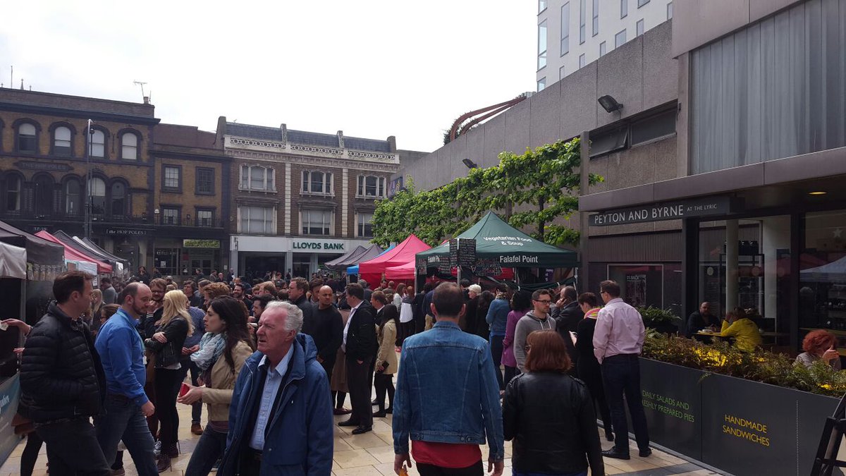 It's Thursday and your lunch options are vast! <a href="/hammersmithfm/">Hammersmith FM</a> today 10-3pm