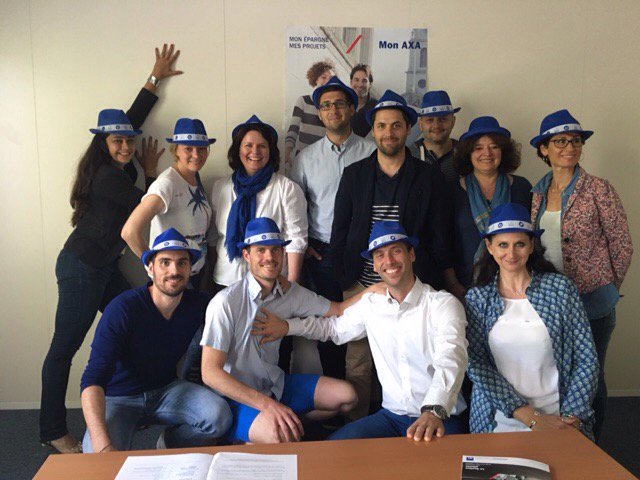 #AXACRWeek Les futurs Agents promo 28 mobilisés pour #TousEnBaskets #formation SO <a href="/JulienSteimer/">Julien Steimer</a> <a href="/HeleneElies/">Helene Elies</a>