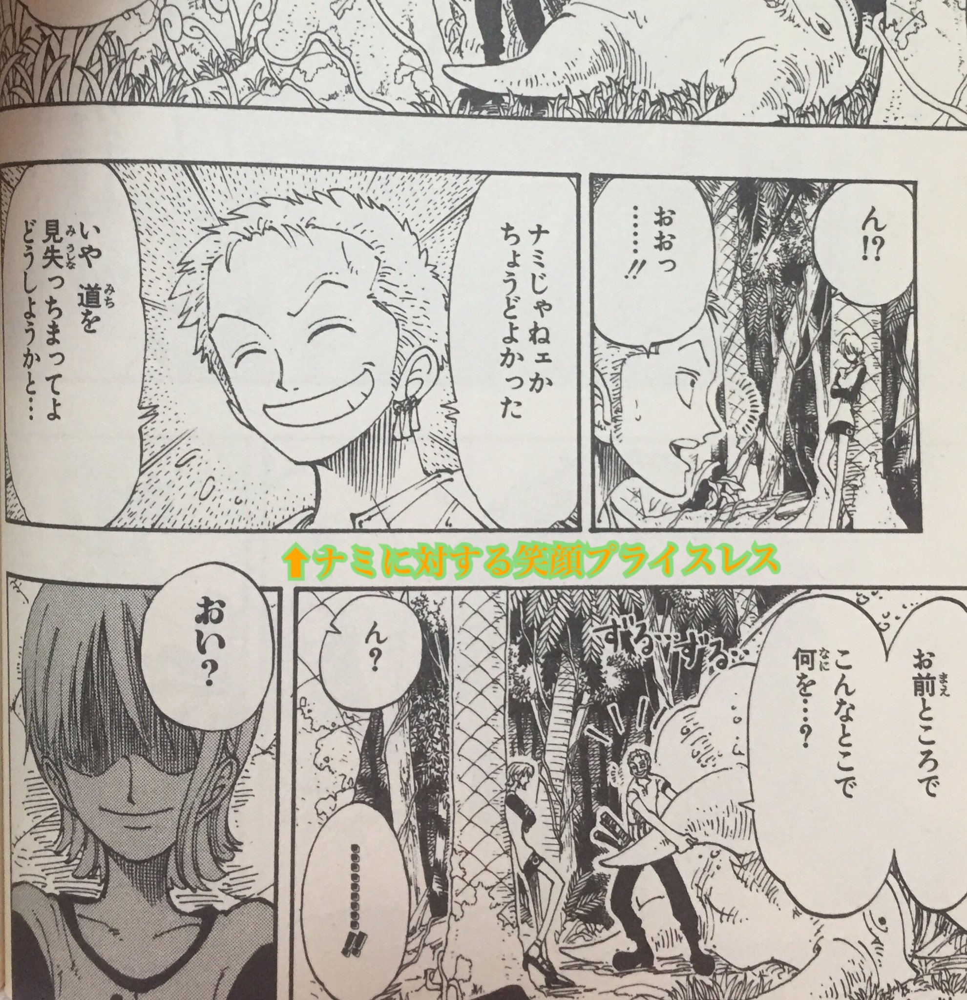 ゆえ Auf Twitter リトルガーデンのここで証明されますよね ゾロとナミの距離感 ゆえ Auf Twitter リトルガーデンのここで証明されますよね ゾロとナミの距離感