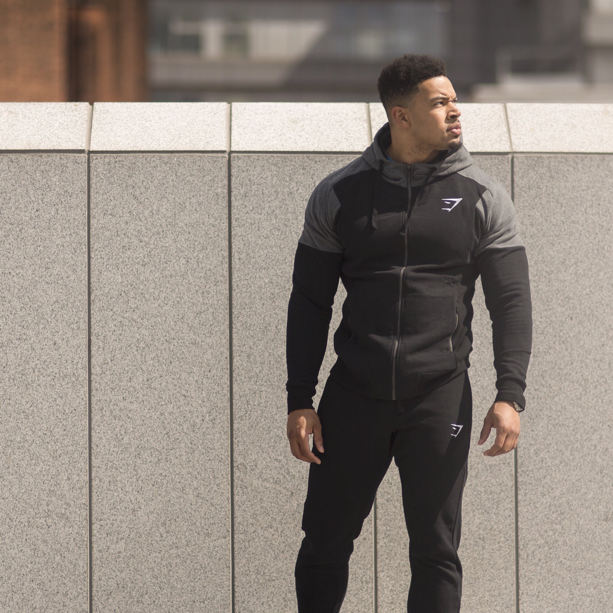 Gymshark on X: The Pioneer, a game changer. Order the iconic zip hoodie  and bottoms combination now on    / X