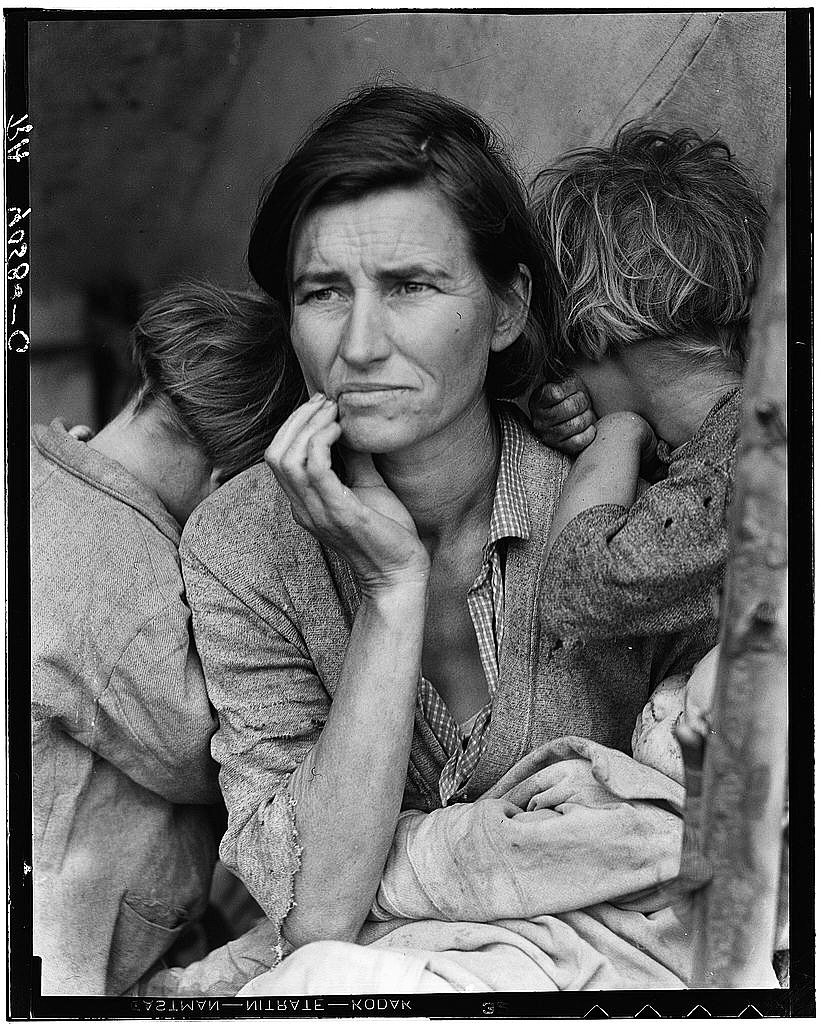 GerberImages's tweet image. Depression era photos of Dorothy Lange are more powerful to me today than 20 years ago when I first studied them.