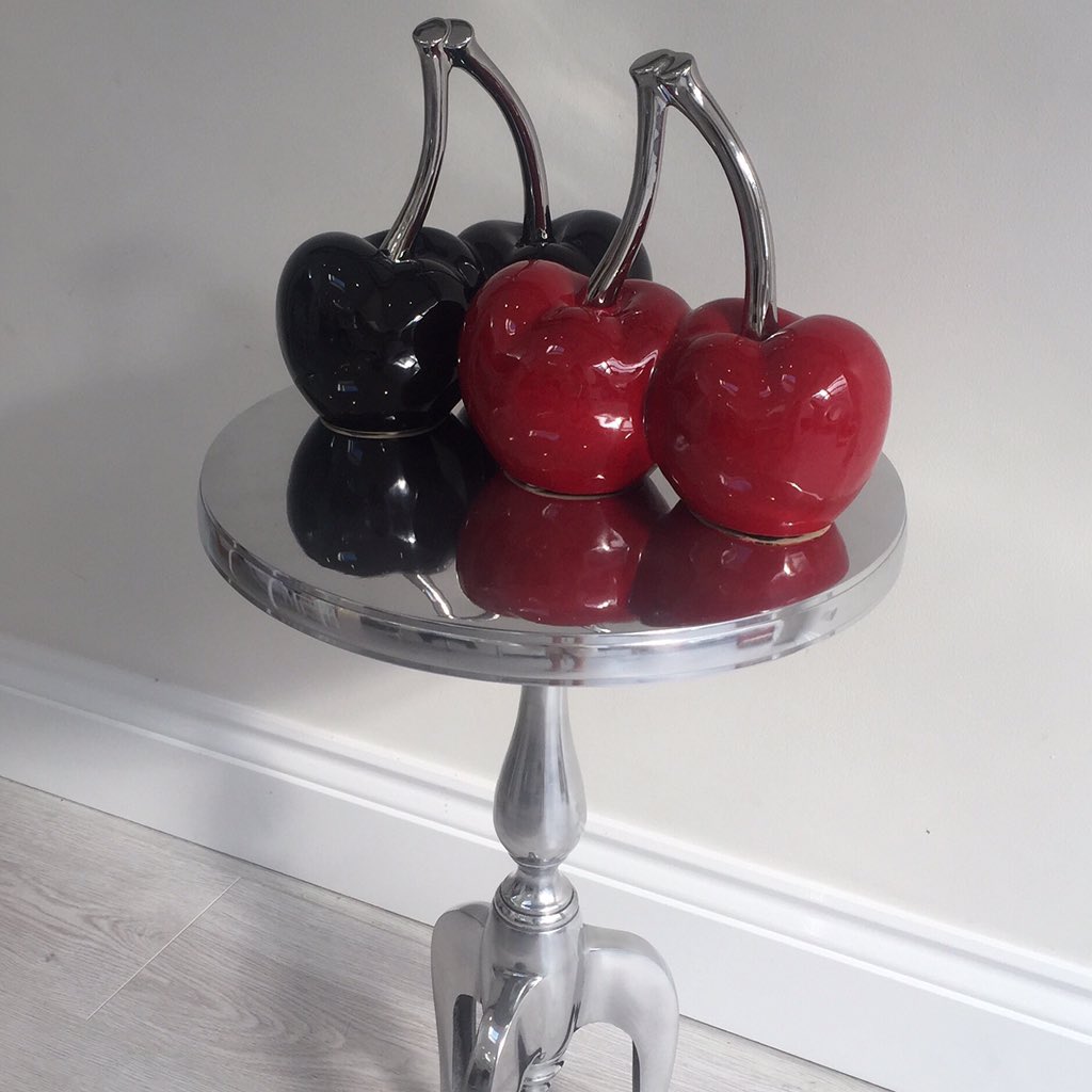 InteriorDreams2's tweet photo. Art Deco Cherries #cherries #red #black #interiorstyling #kitchendecor #homedecor #homestyling #interiordreams https://t.co/WLITT14xMT