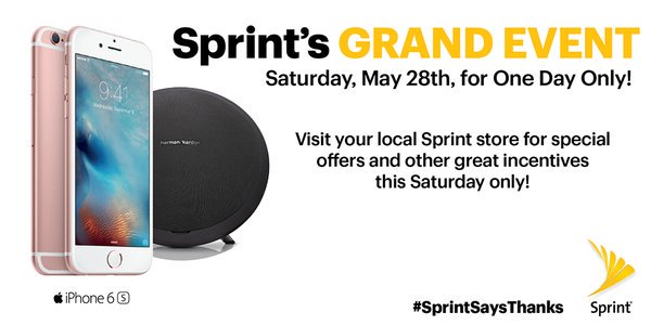 SprintWolfpack's tweet photo. @TeamTNT @mmcmahon09 @SprintCentral 
Come celebrate with Sprint!! Food, drinks, games &amp; fun! #richfieldsprint https://t.co/LXz2jMQa3S