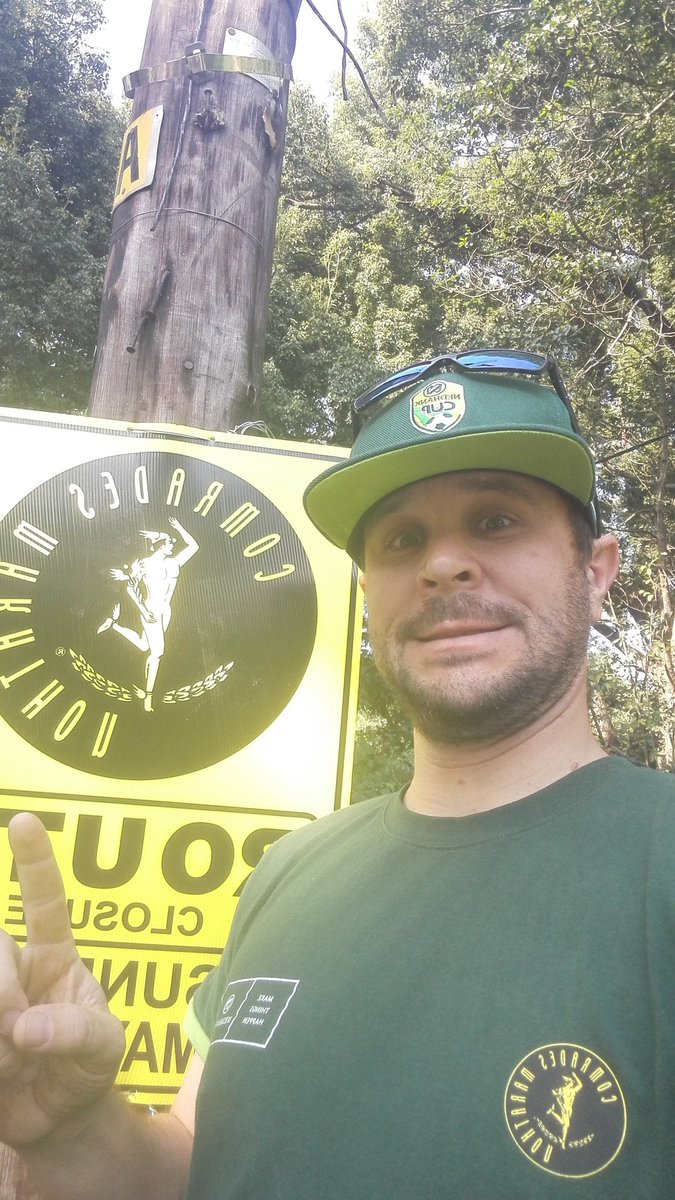 Site set up well on its way now #Comrades2016 #NedbankGreenMile #GoSandile