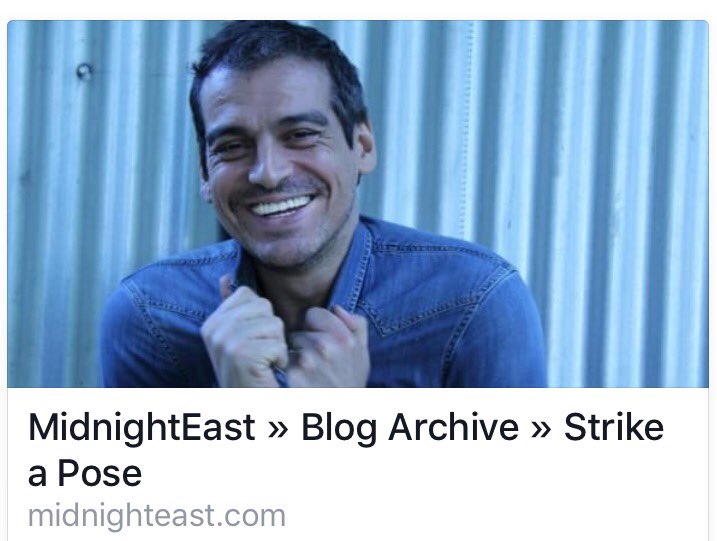 I'm in Tel Aviv with Strike A Pose <a href="/docaviv/">Docaviv Film Fest.</a> ❤️❤️❤️