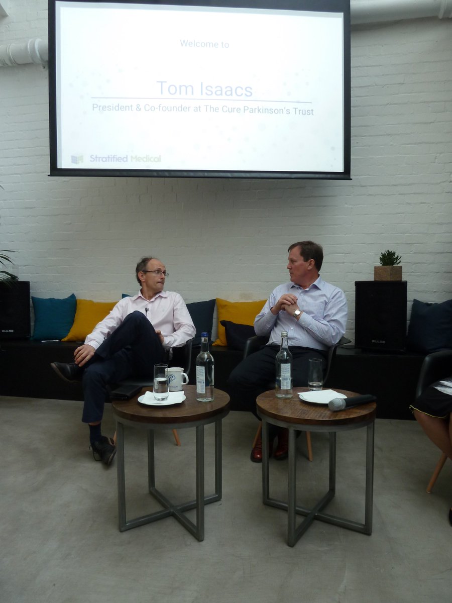 benevolent_ai's tweet photo. Thanks so much @tomisaacs1 and Sam Hatfield from @CureParkinsonsT for giving an inspirational talk about #Parkinsons https://t.co/72SV5YCf1H