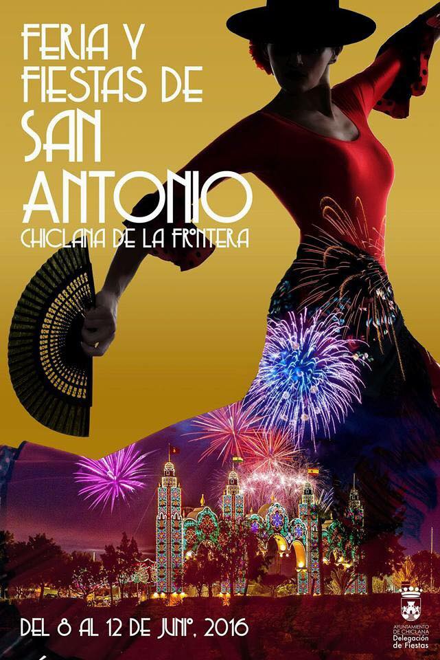 Del 8 al 12 de junio llega la feria de San Antonio a Chiclana! Reserva con nosotros y no te la pierdas!
