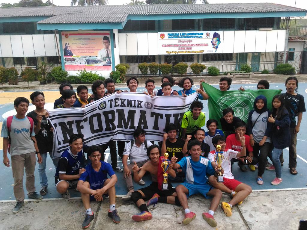 FT: Informatika(2) 12-7 PWK(1),selamat untuk Informatika juara 1 DEKAN CUP PRT Futsal 2016