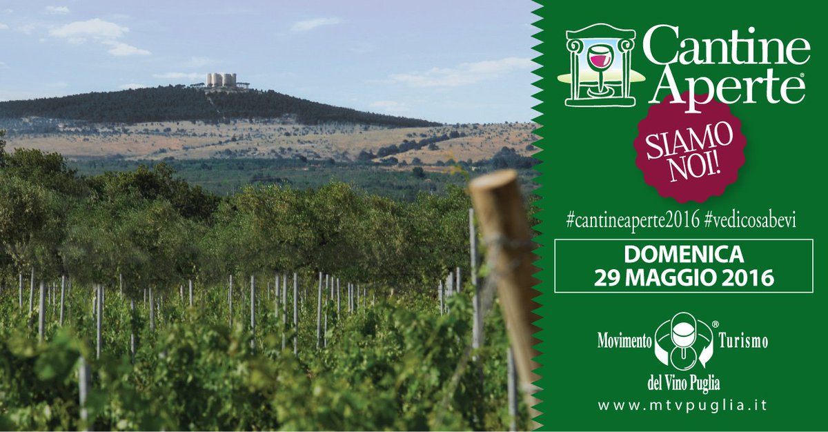 MTVinoPuglia's tweet photo. #cantineaperte2016 domenica #29maggio nelle #murge siamo solo noi #salvalagoccia https://t.co/m9YeSVQZdD https://t.co/mLD55B8yUM