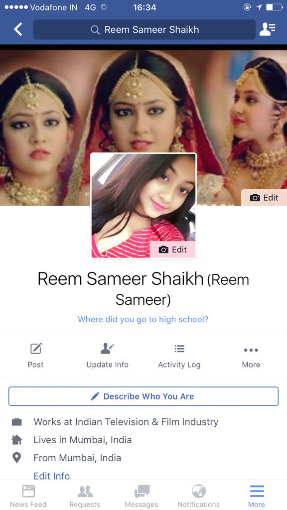 This is Reem's new FB account wch she handles on her own. Plz support her.