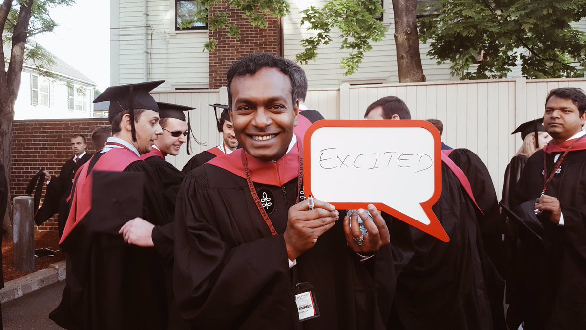 HarvardExt's tweet photo. How are you feeling this morning, #HarvardExt16 grads? #Harvard16 @harvardcommence https://t.co/kU4A0ErR90