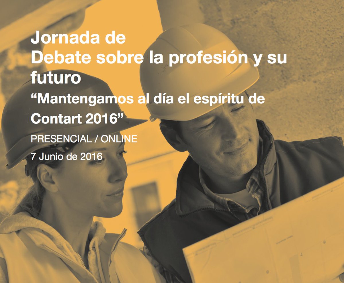 activatie's tweet photo. 7 de junio,debate sobre profesión y futuro. "Mantengamos al día el espíritu de #Contart2016” https://t.co/dKWN7BnCSW https://t.co/CSnR04s9yS