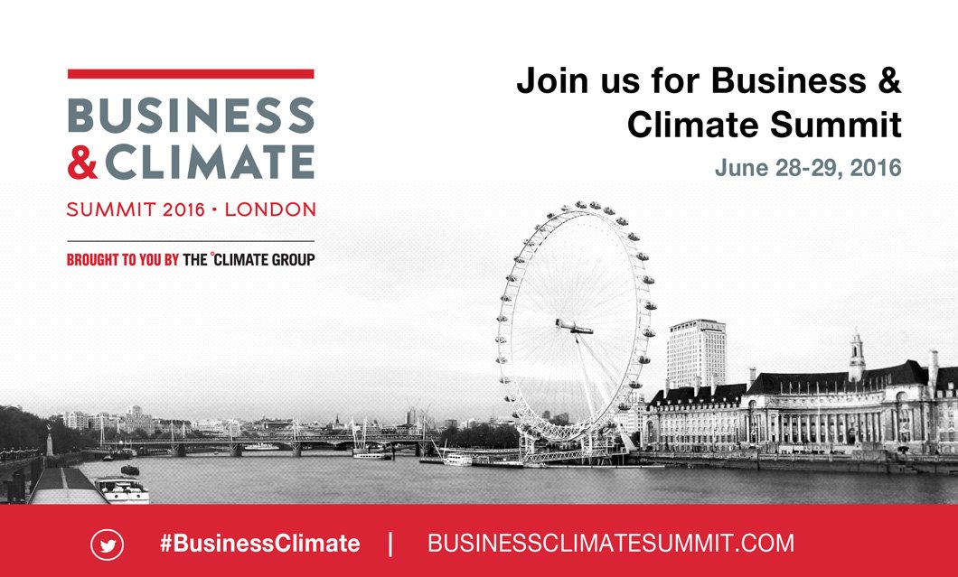ClimateGroup's tweet photo. Smart investors are directing money towards clean technologies of the future. Hear from them at #BusinessClimate https://t.co/ybyrghxDOx