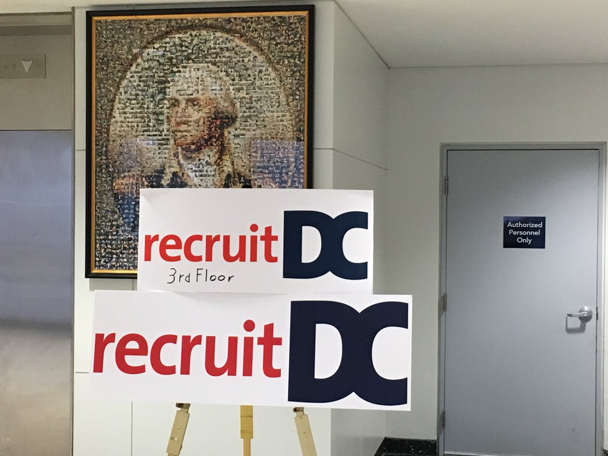 MilitaryBench's tweet photo. #RecruitDC check in 3rd floor. https://t.co/9nWsXc4vcC