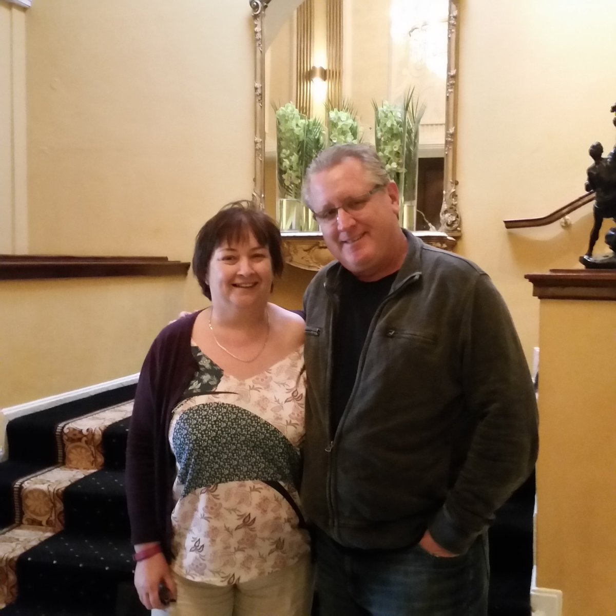 Really_Useful's tweet photo. Really great catching up wth @markwschaefer in @ImperialCork. Discussing how to implement #ContentCode + #cong15 https://t.co/Vx2zFmGINv