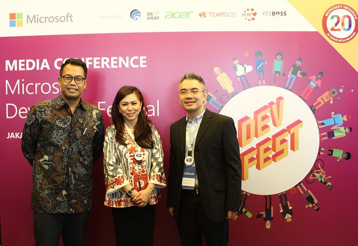 RuslanAndy's tweet photo. Congratulations #DevFestID by @MicrosoftID. Thanks to @Microsoft and @satyanadella https://t.co/60yFEZ2jfY https://t.co/O9hWyJFgy7