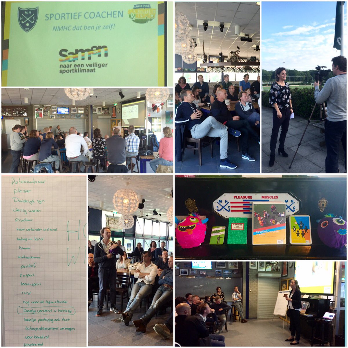 Wat een mooie groep mensen op <a href="/NMHCNijmegen/">NMHC Nijmegen</a> voor VSK Sportief Coachen! #verbinden #leergierig #kansen #groei