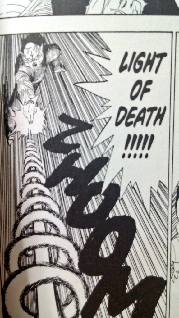 ばぶりゲーター on Twitter "英語版のドラゴンボールZではピッコロの魔貫光殺砲がLIGHT OF DEATH(死の光)に変換されて