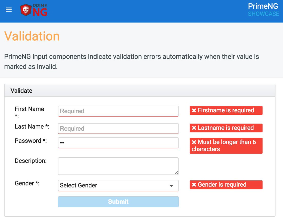 p-chart primeng example 6  Prime Page Optimus