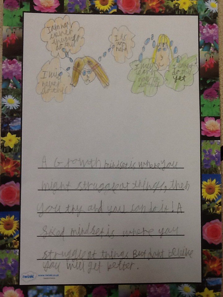 Mi55_Jackson's tweet photo. What is growth mindset? Class 2J were discussing it today! @Battyeford https://t.co/uY2F3DIKuW