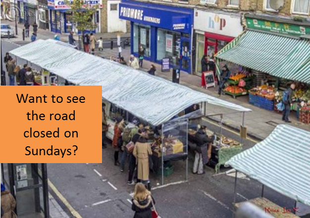 chatsworthroad's tweet image. Traffic on #market day....we need your views for final few days of our survey goo.gl/ylNP0L Pls RT