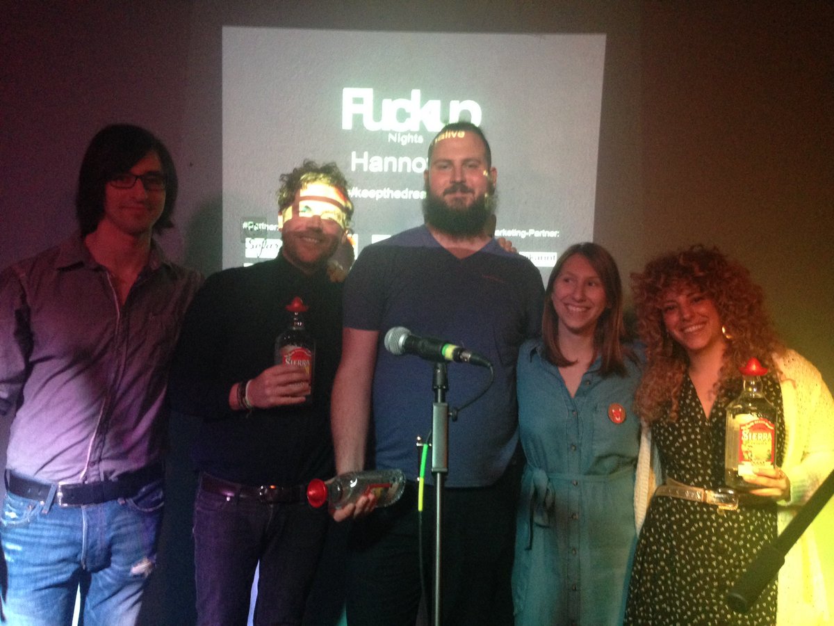 FuckupNight_Han's tweet photo. Das war einfach ein legendärer Abend!! #letthedreamalive https://t.co/7PeJGN1CGl
