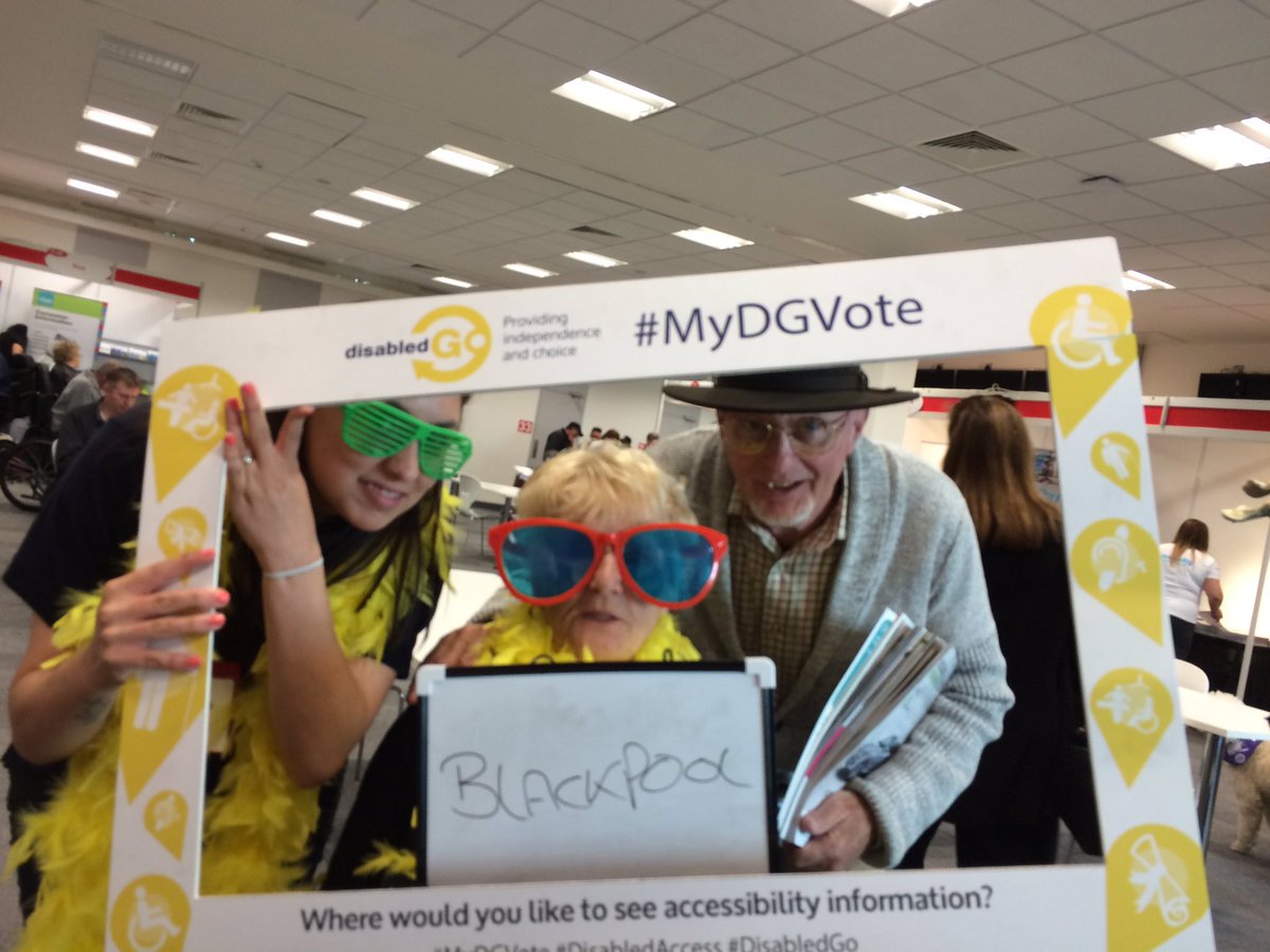 AccessAbleUK's tweet image. The #MyDGVote keep coming @MobilityRdShow stall C6. @BpoolCouncil check out the #accessguide bit.ly/1V6bpfw