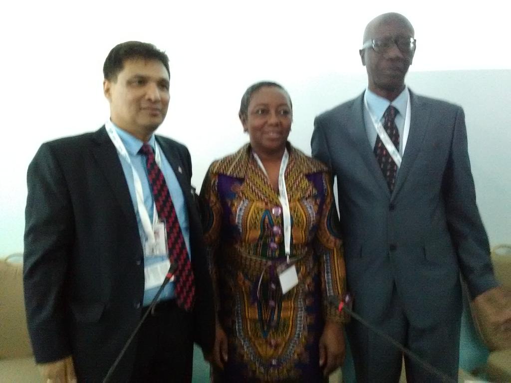 Chairing this morning the opening ceremony of the CSO forum of the LDCs at the MTR of the IPoA in Antalya