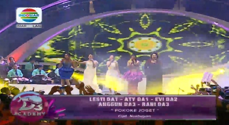 Pokoke Joget!! Dinyanyikan <a href="/Lesti_Jenong_DA/">Lestykejora</a> <a href="/NurAty_DAcademy/">Nur Aty DAcademy</a> <a href="/DA2_Evi/">EVI_MASAMBA_REAL</a> <a href="/DA3_Anggun/">Anggun #DAcademy3</a> &amp; @DA3_Rani. #DAcademy3