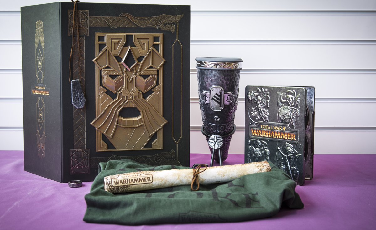 GAMEdigital's tweet photo. Take the Throne - RT for a chance to WIN a #TotalWarWarhammer High King Edition! Wage War: https://t.co/VxfVdcmLf2 https://t.co/TV388vD0qJ