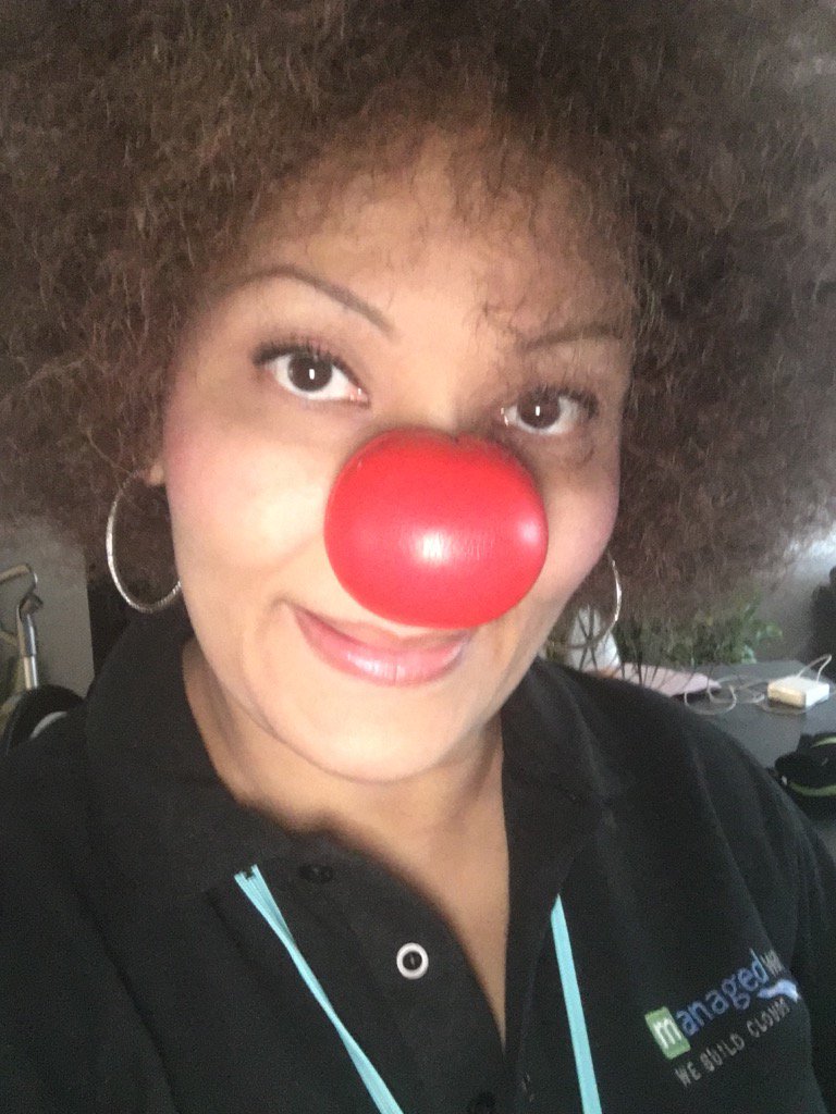 4devona's tweet image. Happy #RedNoseDay