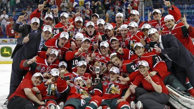 3 years ago today - The sweet taste of victory #MemorialCup #Champions