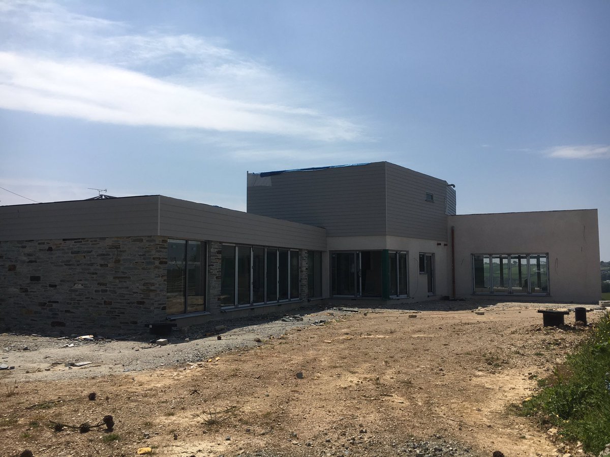 <a href="/PurlDesign/">purl-design.com</a> it's coming on a treat, here's a rear view of the poolroom #happyclients #greatdesign #teamwork