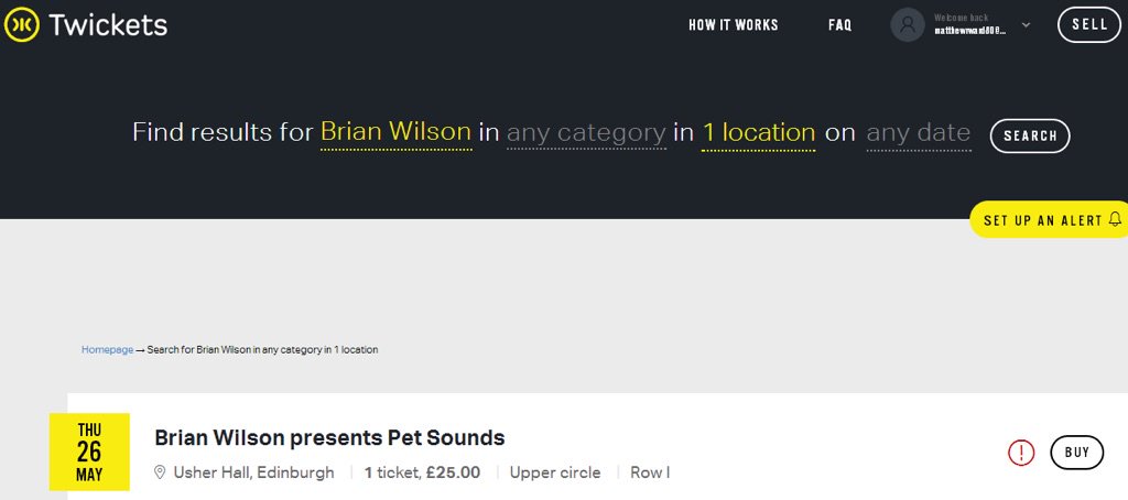 WordsofWardy's tweet image. Something needs to be done about sites like Get Me In.

Thankfully @Twickets respect the fans! #livemusic
