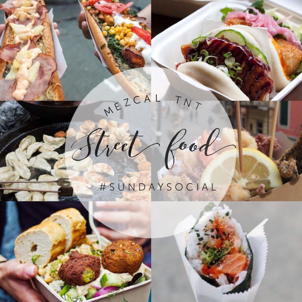 bringing street food from around the globe straight to #hamont this #sundaysocial 9p-2am