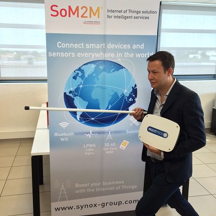 SynoxLive's tweet image. #LoRa, nouveau fer de lance de Synox ! Pas sûr que les antennes s&apos;utilisent comme ça ?! #MultiTechSys #LoRaAlliance