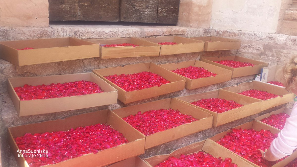 FlowerSpello's tweet photo. Petali di Rose #infiorate2016 @AnnaPorcari @viaggi24lowcost @DPetersSpello @SupinskaAnna @ValleSchut @tgceventi https://t.co/fPM5cyzdl7