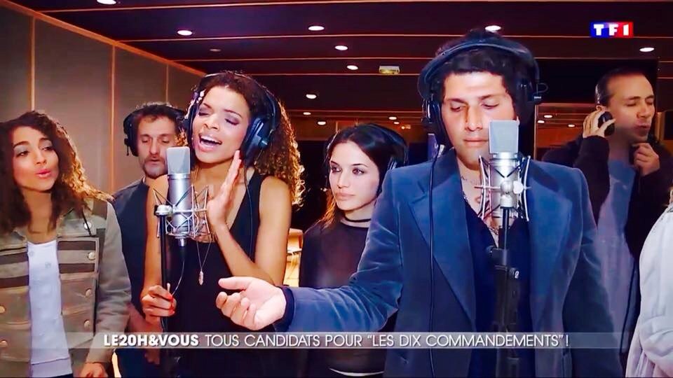 Hier dans le journal de 20h sur TF1 les 10 Commandements!! Vs pouvez aller voir le Replay :)