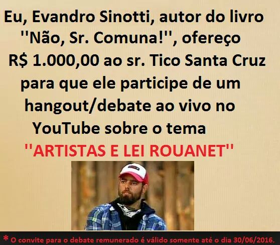 CLAUDERSONMIRAN's tweet photo. E ae tico santa cruz, vai encarar!? #ForaMinC #ForaPT https://t.co/ctqJf5nQB5