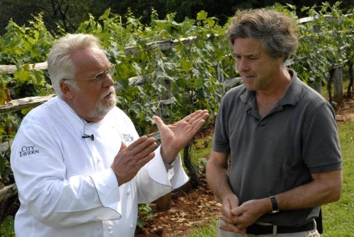 #TBT 2009 touring Jefferson's vineyards. First season of A Taste of History. Stay tuned, season 7 airing soon!