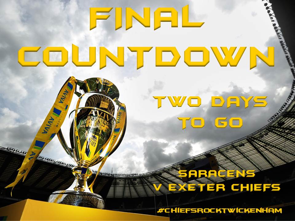 Exeter Chiefs (@exeterchiefs) on Twitter photo Are you one of the many <a href="/ExeterChiefs/">Exeter Chiefs</a> fans heading for <a href="/premrugby/">Premiership Rugby</a> final - give us a retweet premiershiprugby.com/final Are you one of the many <a href="/ExeterChiefs/">Exeter Chiefs</a> fans heading for <a href="/premrugby/">Premiership Rugby</a> final - give us a retweet premiershiprugby.com/final