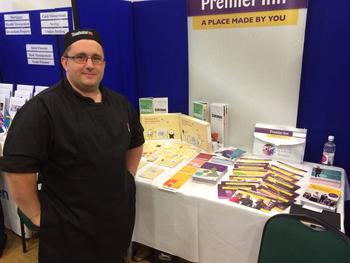 Uxbridge PI and Beefeater working together at business expo