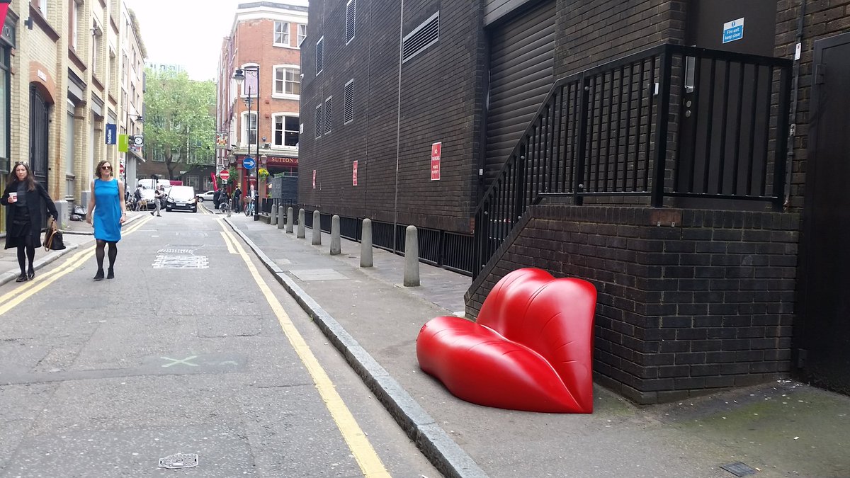 Don't miss Salvador Dali's exhibition at the Clerkenwell Design Week. #CDW2016 #designmeetsart #dalilips