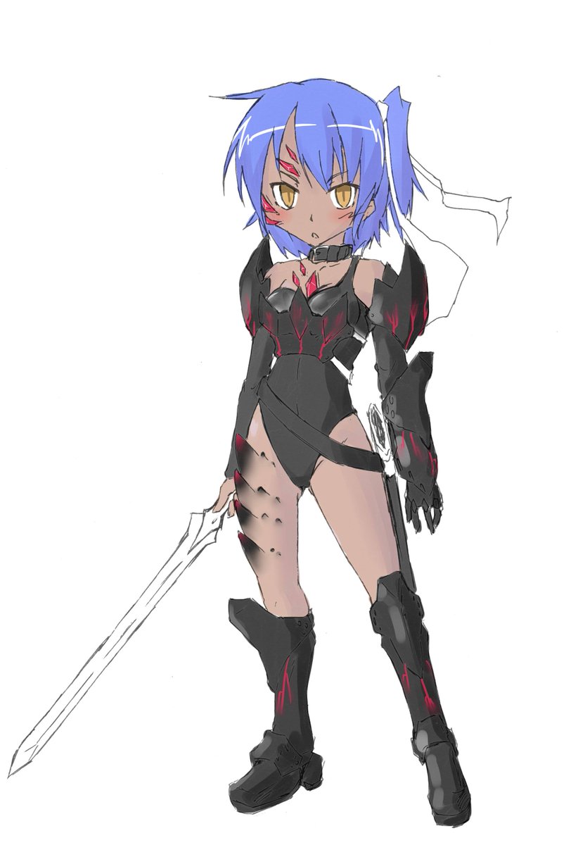 ハイドラ V Twitter フォロワーさんから好きなイメージもらってファンタジー世界の騎士を作る レオタード 鎧 ブーツ 青髪 ショートカット 短めサイドテール お椀型の胸 頭と胸に魔石 魔法騎士 ほぼ感情なし 黒鎧 後は自分の好みをちょいと ハイドラ V Twitter フォロワーさんから好きなイメージもらってファンタジー世界の騎士を作る レオタード 鎧 ブーツ 青髪 ショートカット 短めサイドテール お椀型の胸 頭と胸に魔石 魔法騎士 ほぼ感情なし 黒鎧 後は自分の好みをちょいと
