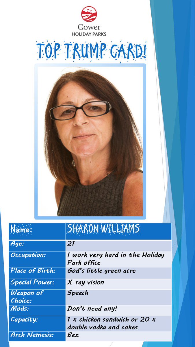 BadgerGower's tweet photo. EMPLOYEE OF THE WEEK!  
Phone Sharon if you have any queries regarding relating to the caravan park :) https://t.co/aiN9qLKRNr