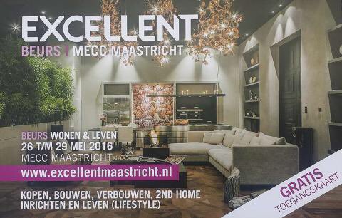 Vandaag is de <a href="/EXCELLENTwonen/">EXCELLENT | magazine</a> en leven beurs van start gegaan in de @MECC_Maastricht.4 dagen lifestyle,interieur,etc